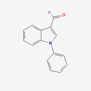 molecular formula C15H11NO B1367011 1-phenyl-1H-indole-3-carbaldehyde CAS No. 32542-59-9