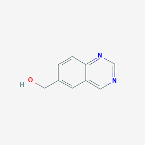 molecular formula C9H8N2O B13670112 Quinazolin-6-ylmethanol 