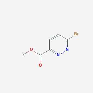molecular formula C6H5BrN2O2 B1367012 Methyl 6-bromopyridazine-3-carboxylate CAS No. 65202-52-0