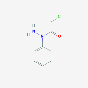 molecular formula C8H9ClN2O B1367016 2-Chloro-N-phenylacetohydrazide 