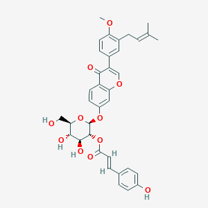 molecular formula C36H36O11 B136703 Pmicg CAS No. 126654-66-8