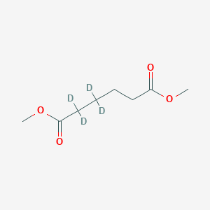 molecular formula C8H14O4 B1367032 Dimethyl hexanedioate-3,3,4,4-d4 