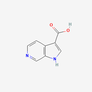 molecular formula C8H6N2O2 B1367034 1H-pyrrolo[2,3-c]pyridine-3-carboxylic acid CAS No. 67058-74-6