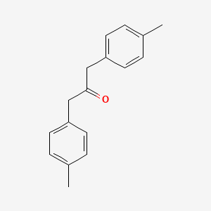 molecular formula C17H18O B1367044 1,3-Bis(4-methylphenyl)propan-2-one CAS No. 70769-70-9