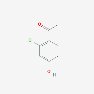 molecular formula C8H7ClO2 B1367050 2'-Chloro-4'-hydroxyacetophenone CAS No. 68301-59-7