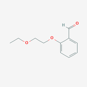 molecular formula C11H14O3 B1367056 2-(2-Ethoxyethoxy)benzaldehyde 