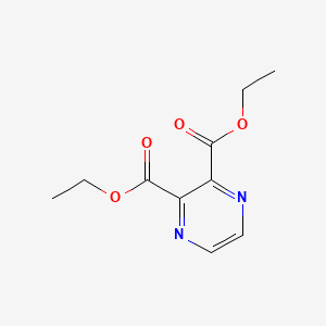 molecular formula C10H12N2O4 B13670651 Diethyl pyrazine-2,3-dicarboxylate CAS No. 2427-90-9