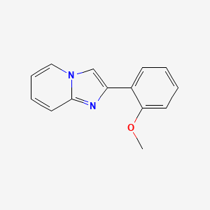molecular formula C14H12N2O B13670688 2-(2-Methoxyphenyl)imidazo[1,2-a]pyridine 