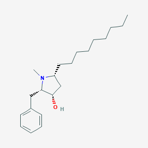 (2S,3S,5R)-2-benzyl-1-methyl-5-nonylpyrrolidin-3-ol