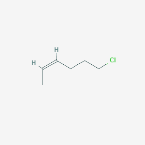 molecular formula C6H11Cl B1367076 cis-6-Chloro-2-hexene CAS No. 62614-70-4
