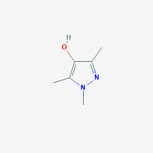 molecular formula C6H10N2O B1367093 1,3,5-trimethyl-1H-pyrazol-4-ol CAS No. 89193-22-6