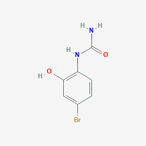 molecular formula C7H7BrN2O2 B13670933 1-(4-Bromo-2-hydroxyphenyl)urea 