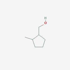 molecular formula C7H14O B1367108 (2-Methylcyclopentyl)methanol CAS No. 73803-82-4