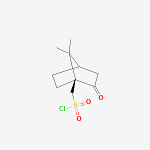 molecular formula C10H15ClO3S B1367114 (1S)-(+)-10-Camphorsulfonyl chloride 