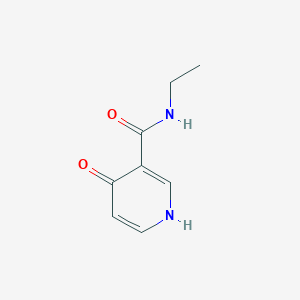 molecular formula C8H10N2O2 B13671175 N-Ethyl-4-hydroxynicotinamide 