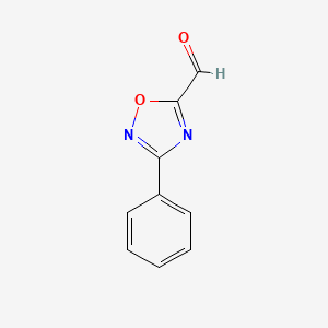 3-Phenyl-1,2,4-oxadiazole-5-carbaldehyde
