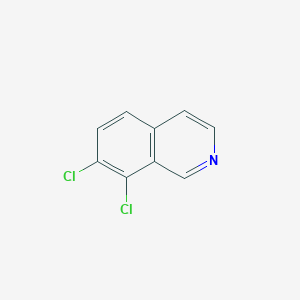 molecular formula C9H5Cl2N B1367131 7,8-Dichloroisoquinoline CAS No. 61563-36-8