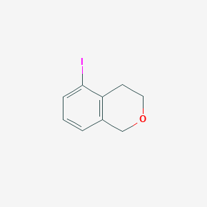 molecular formula C9H9IO B13671378 5-Iodoisochroman 