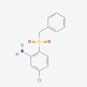 5-Chloro-2-phenylmethanesulfonylaniline