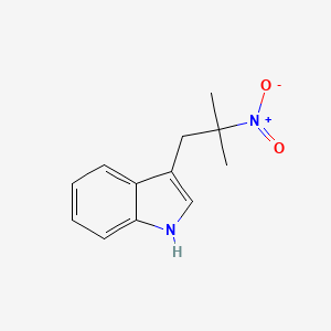 3-(2-methyl-2-nitropropyl)-1H-indole