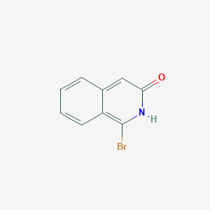 molecular formula C9H6BrNO B13671490 1-Bromoisoquinolin-3-ol 