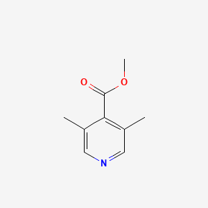 molecular formula C9H11NO2 B13671660 Methyl 3,5-dimethylisonicotinate 