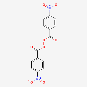 molecular formula C14H8N2O8 B13671672 Bis(4-nitrobenzoyl) peroxide CAS No. 1712-84-1