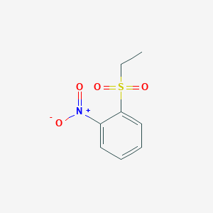 molecular formula C8H9NO4S B1367169 1-(Ethanesulfonyl)-2-nitrobenzene CAS No. 2976-33-2