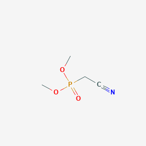 molecular formula C4H8NO3P B1367175 Dimethyl (cyanomethyl)phosphonate CAS No. 21658-92-4