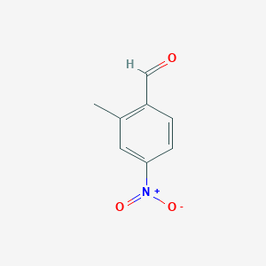 molecular formula C8H7NO3 B1367177 2-Methyl-4-nitrobenzaldehyde CAS No. 72005-84-6