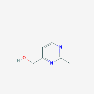 molecular formula C7H10N2O B1367186 (2,6-Dimethylpyrimidin-4-yl)methanol CAS No. 54198-75-3