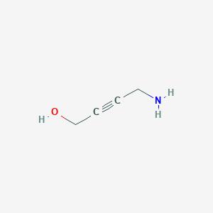 molecular formula C4H7NO B1367204 4-Aminobut-2-yn-1-ol CAS No. 63200-68-0