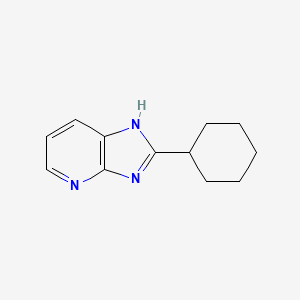 2-cyclohexyl-3H-imidazo[4,5-b]pyridine