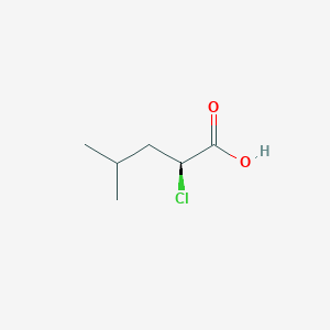 molecular formula C6H11ClO2 B1367223 (S)-2-Chloro-4-methylvaleric acid CAS No. 28659-81-6