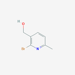 molecular formula C7H8BrNO B13672246 (2-Bromo-6-methylpyridin-3-yl)methanol 