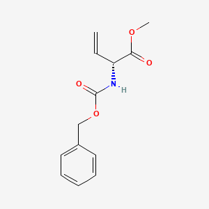 molecular formula C13H15NO4 B1367229 Z-D-A-VINYL-GLY-OME CAS No. 98854-91-2