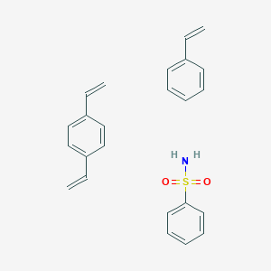 Benzenesulfonamide;1,4-bis(ethenyl)benzene;styrene