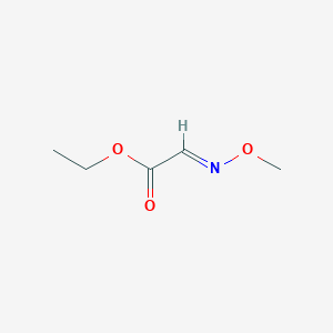 molecular formula C5H9NO3 B1367251 Methoxyiminoacetic acid ethyl ester 