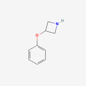 molecular formula C9H11NO B1367254 3-Phenoxyazetidine CAS No. 76263-18-8