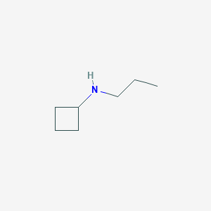 molecular formula C7H15N B1367262 N-propylcyclobutanamine 