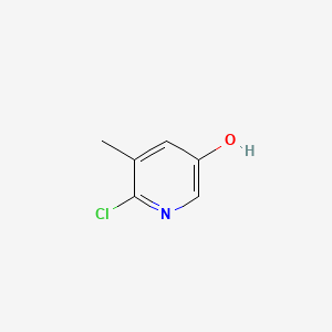 molecular formula C6H6ClNO B1367268 6-Chloro-5-methylpyridin-3-ol CAS No. 54232-03-0