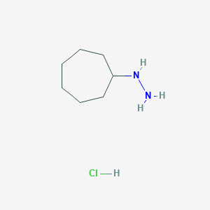 Cycloheptylhydrazine hydrochloride