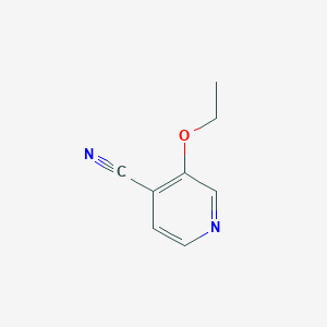 molecular formula C8H8N2O B1367276 3-Ethoxyisonicotinonitrile 