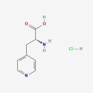 molecular formula C8H11ClN2O2 B13672962 (R)-2-Amino-3-(pyridin-4-yl)propanoic acid hydrochloride 