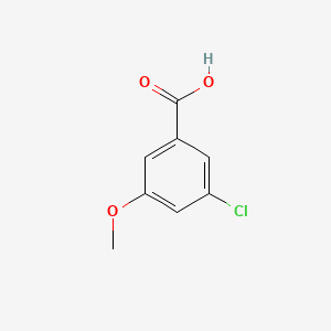 molecular formula C8H7ClO3 B1367298 3-Chloro-5-methoxybenzoic acid CAS No. 82477-67-6