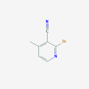 molecular formula C7H5BrN2 B1367304 2-Bromo-4-methylpyridine-3-carbonitrile CAS No. 65996-02-3