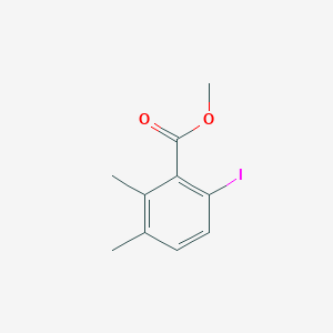 molecular formula C10H11IO2 B13673129 Methyl 6-iodo-2,3-dimethylbenzoate 