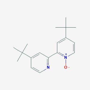 molecular formula C18H24N2O B13673148 4,4'-Di-tert-butyl-2,2'-bipyridine-1-oxide 