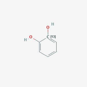 molecular formula C6H6O2 B1367322 1,2-Dihydroxybenzene-1-13c 