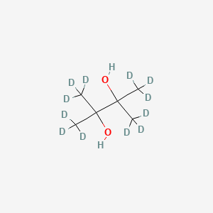 molecular formula C6H14O2 B1367324 Pinacol-D12 